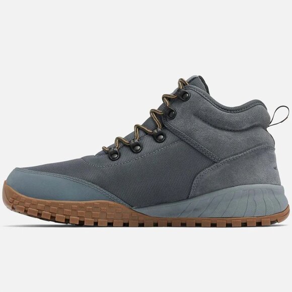 COLUMBIA MEN'S SIZE 12 FAIRBANKS MID WATERPROOF BOOT Graphite BM9774-054 NIB - Picture 12 of 14